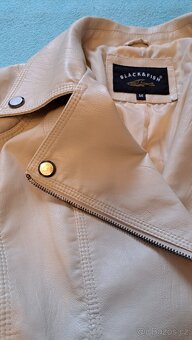 Koženková dámská bundička - vel. M - 3