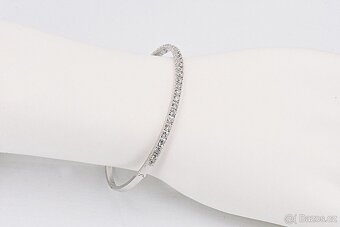 Luxusní 18k náramek s diamanty 2,08ct - certifikát - 3
