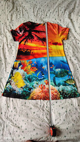 Nové šaty s 3D mořským motivem - 3