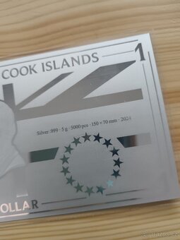 Stříbrná bankovka 5g Iron Maiden 999,9 - 3