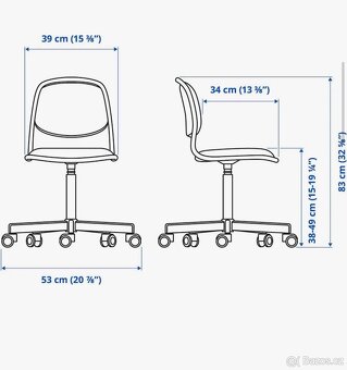 Dětská židle ikea - 3