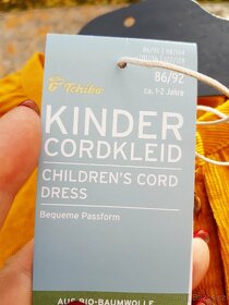 Dívčí šaty Tchibo 86/92 nové - 3