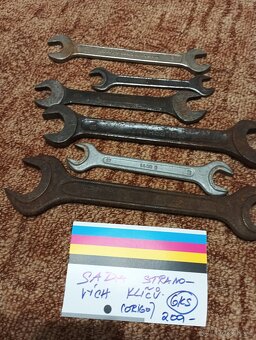 sada stranových klíčů 6 kusů pozůstalost - 3