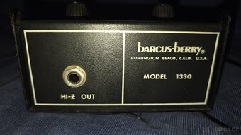 Barcus-Berry 1330 předzesilovač - 3