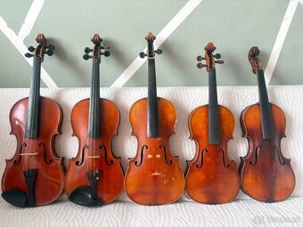 Staré housle 3/4 a 1/2 - 3