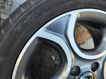 15"letní alu sada 4x100 origo Kia Picanto 175/50 TPMS - 3