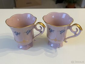 Hrnky růžový porcelán - 3