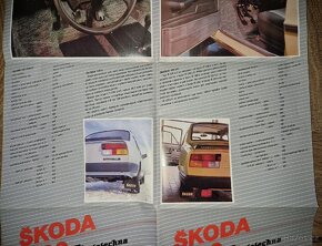 Reklamní prospekt - Škoda 120 - 3