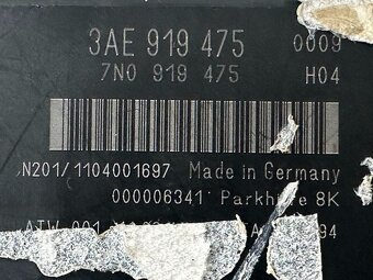 Řídící jednotka parkovacího asistenta 3AE919475 VW Passat B7 - 3