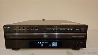CD přehrávač s changerem Sony CDP C422M - 3