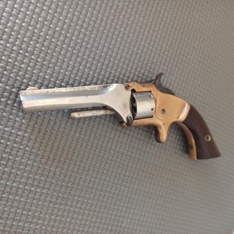 7raný revolver US Smith Wesson 1 model ráže .22 short TOP - 3