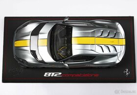 BBR 1:18 Ferrari 812 Competizione /Coburn grey/yellow/600 ks - 3