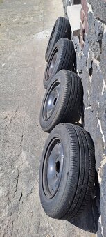 4x letní Dunlop 155/70R13 75T s disky Saxo - 3