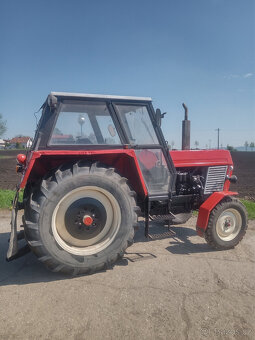 Zetor 8011, rozmetadlo hnoje RUR 60, silážní přívěs 7t. - 3