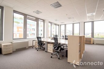 Pronájem kancelářských prostor 145 m2, openspace, Praha 8 - - 3