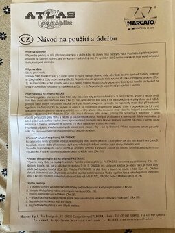 Strojek na výrobu těstovin ATLAS 150 MARCATO - 3