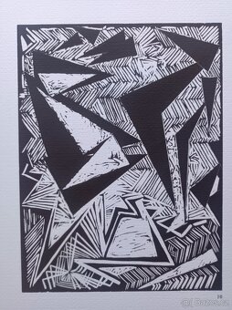 František Kupka - Čtyři příběhy bílé a černé - grafika č .10 - 3