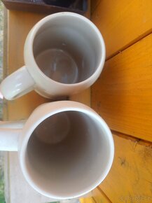 Keramické půllitry korbele - 3