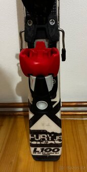 Použité dětské lyže 100 cm + použité boty 33 EU - 3