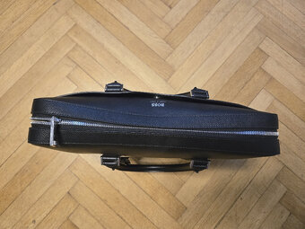 Pánská kožená taška Hugo Boss, originál černá NOVÁ - 3