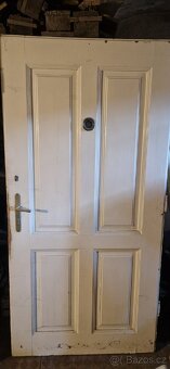 Dveře - masiv (na renovaci) - 3