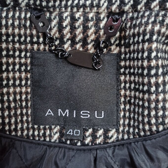 dámský zimní kabát s kapucí 38 - 40  TOP STAV - 3