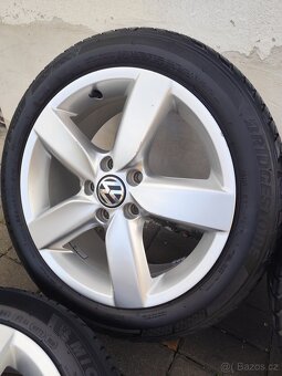 ALU 5x112 r17 VW + 225/45/17 - PĚKNÁ SADA - 3