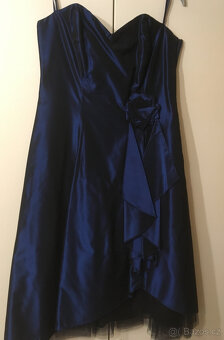 Společenské šaty 38 s botama - 3