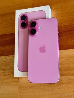 iPhone 16 Pink BATERIE 100% TOP - 3