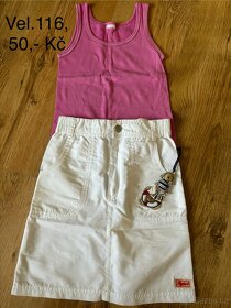 Dívčí oblečení, vel.116 - 3