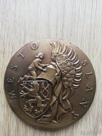 Medaile 100 let Nemocnice ve Slaném - 3