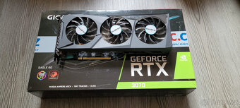 Grafická karta GIGABYTE GeForce RTX 3070 EAGLE 8GB GDDR6 - 3