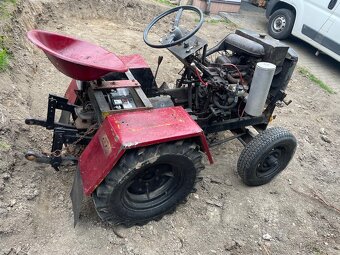 Malotraktor, traktor domácí výroby - 3
