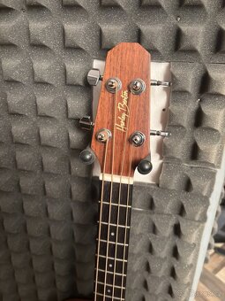 Akustická baskytara Harley Benton GS-Travel-E Bass Mahog - 3