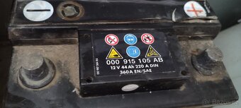Autobaterie 44Ah-original koncern VW-ŠKODA-SEAT - 3