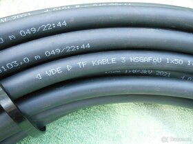 Jednožilový pryžový kabel 30 metrů - 3