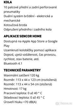 Elektrokoloběžka Sencor Scooter S70 - 3