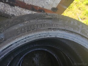 215 45 16 letní dvě dunlop - 3