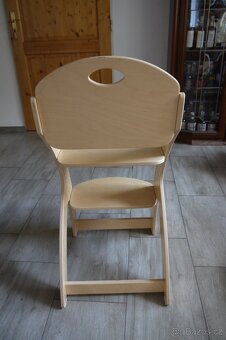 Dřevěná rostoucí židle - 3