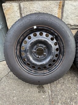 Plechové disky se zimními pneu 195/65 R15 - 3