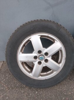 Prodám ALU kola škoda R 15 - 3