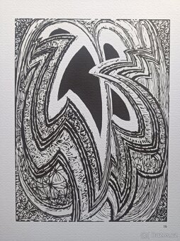 František Kupka - Čtyři příběhy bílé a černé - grafika č.16 - 3