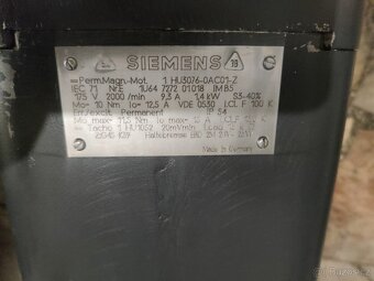 Motory siemens z CNC a driver bosh - 3