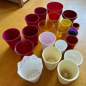 Barevné květináče pro pokojové rostliny - 3