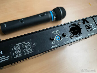 Bedzrátový mikrofonní systém - 3