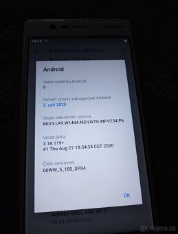 Nokia 3, 2017,  TA-1020 SS, TOP stav + příslušenství - 3