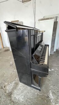 Pianino SCHOLZE – Georgswalde + židle + originální lampička - 3