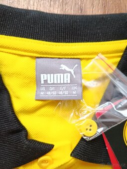 Nové pánské polotriko Borussia Dortmund Puma velikost M - 3