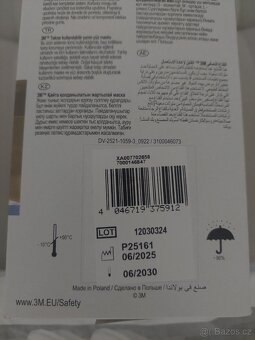 Polomaska 3M řady 6000 +filtry - 3