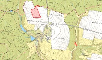 Zemědělská půda, prodej, Hlohov, Číhošť, Havlíčkův Brod - 3